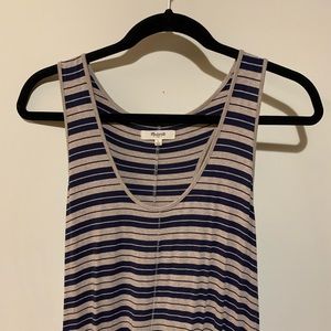 Madewell Striped Maxi Dress - Size Large